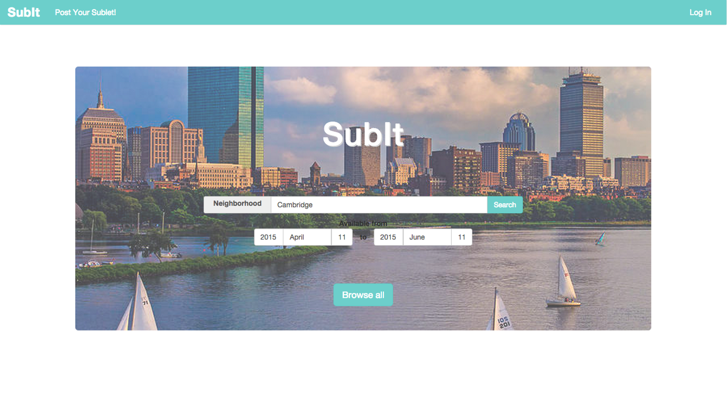 sub-it: safe summer sublets for boston students, craigslist alternative