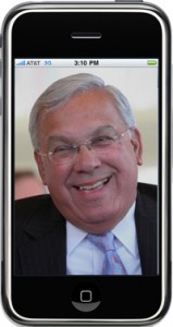 Mayor Menino on iPhone