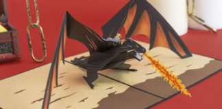 Image caption: A "Game of Thrones" pop-up card made by Lovepop. Photo provided by Lovepop.