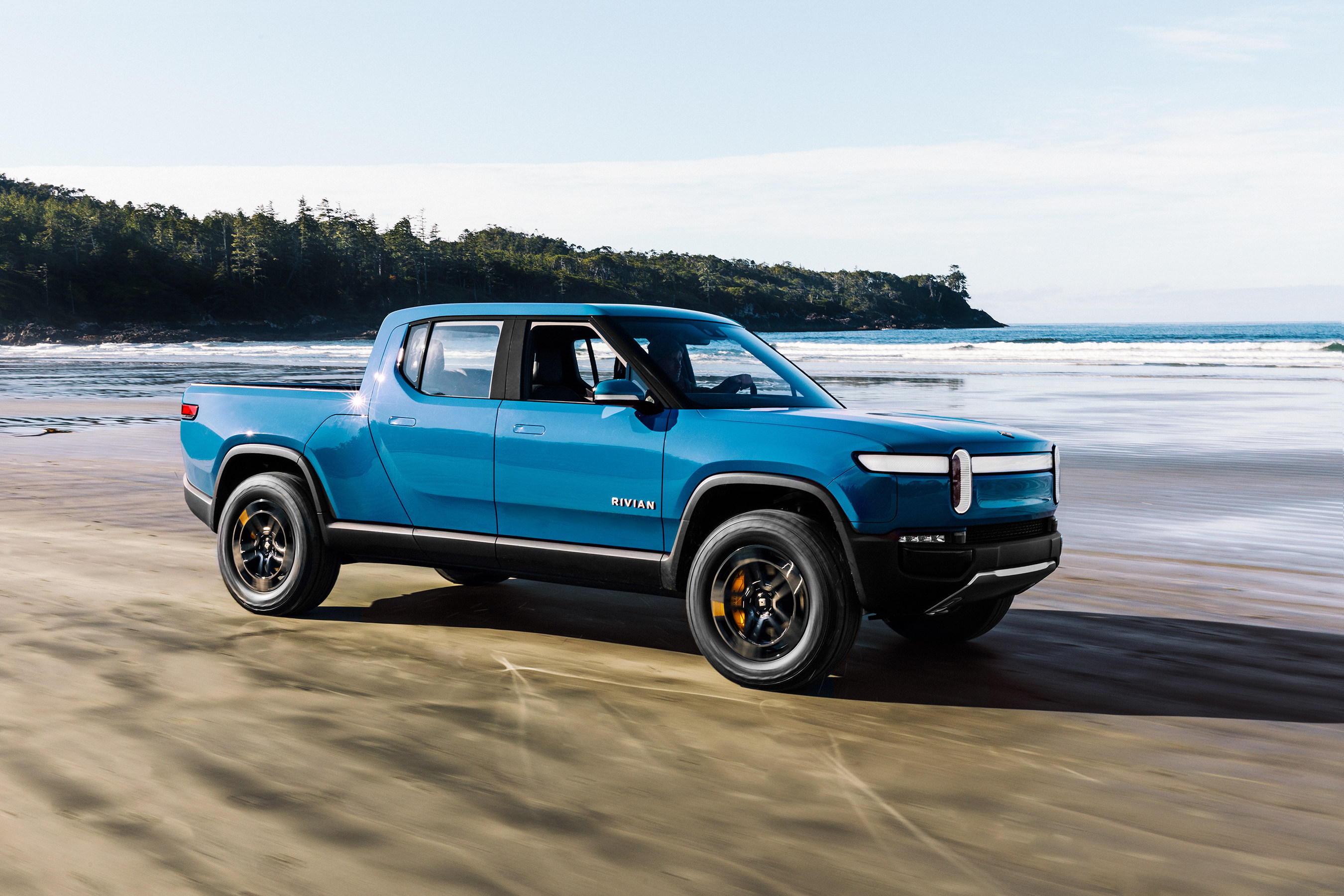 Electric Truck Startup Rivian Raises 1 3B   Rivian R1T Tofino 